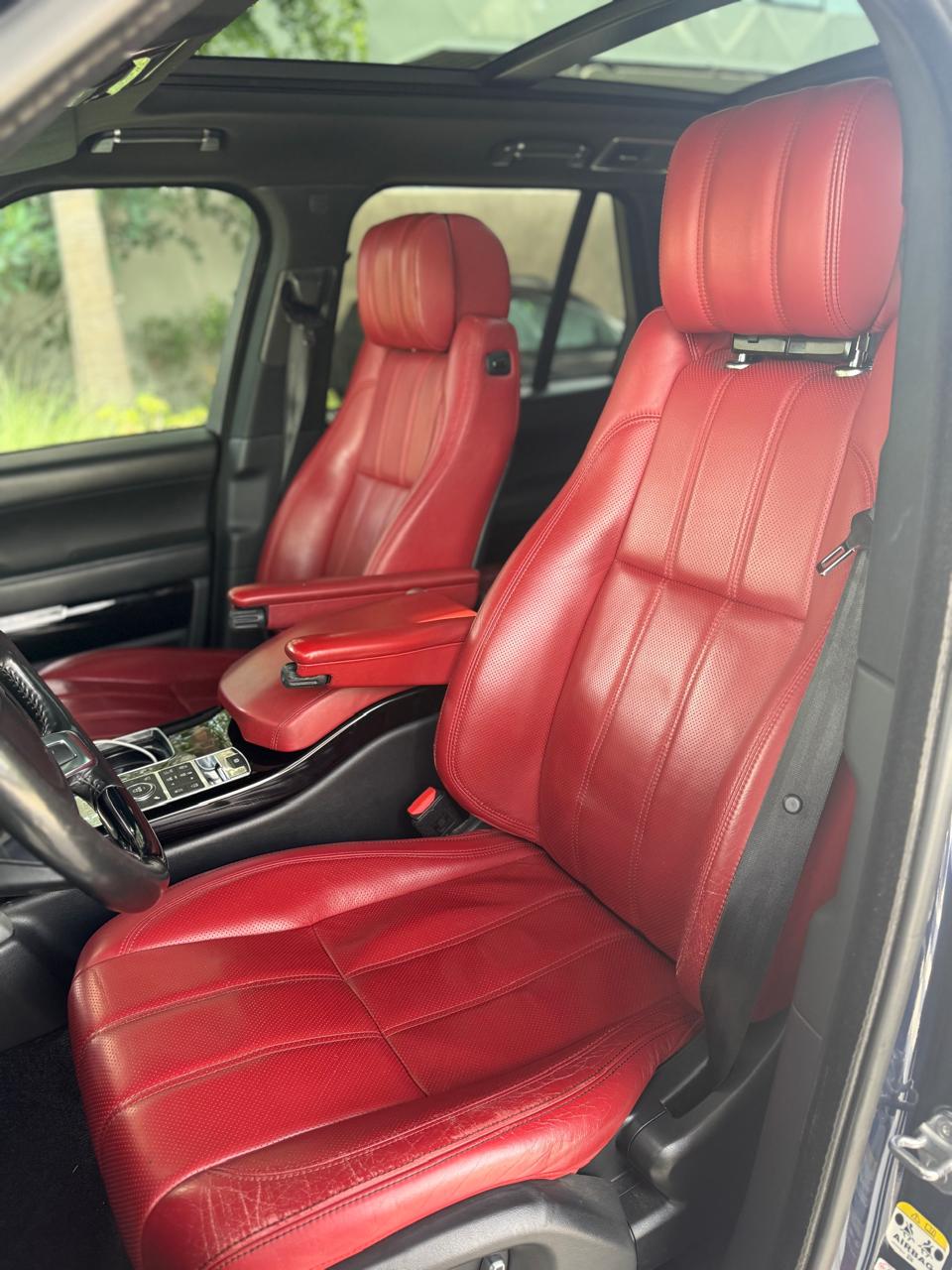 Blau Land Rover Range Rover Vogue SE Supercharged 2016